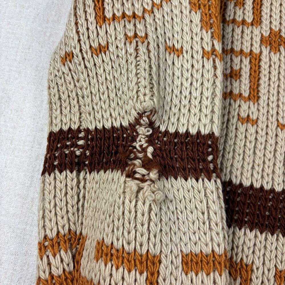 Vintage Pendleton Big Lebowski Westerly 1970s Original Cardigan Sweater Large - Picture 6 of 10